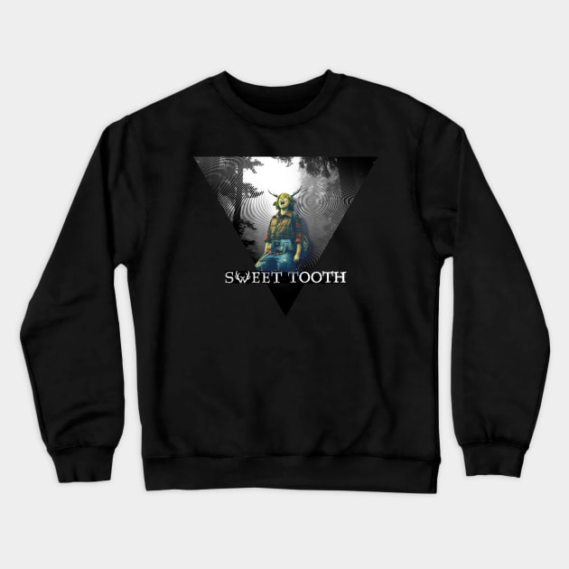 Sweet tooth v3 Crewneck Sweatshirt by JstCyber